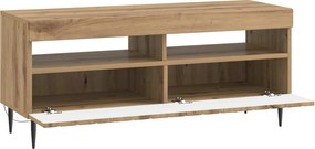 vidaXL Ντουλάπα LED Τηλεόρασης Artisan Δρυς Επεξεργασμένο Ξύλο