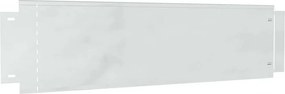 vidaXL Περιγράμματα γκαζόν 20 pcs Ασημί 100 x 25 x 0,07 εκ.