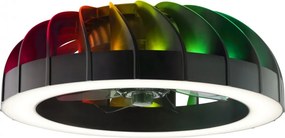 ΑΝΕΜΙΣΤΉΡΕΣ FANORA PLAFONDVENTILATOR MET LAMP - ZWART - BRILLI