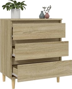 vidaXL Συρταριέρα Sonoma Δρυς 60x35x70 εκ. Επεξεργασμένο Ξύλο
