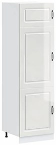 vidaXL Ντουλάπι κουζίνας "Kalmar" High Gloss White Engineered Wood