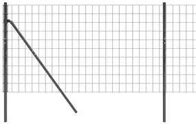 Συρματόπλεγμα Περίφραξης Ανθρακί 0,8 x 10 μ. από Γαλβαν. Ατσάλι - Ανθρακί