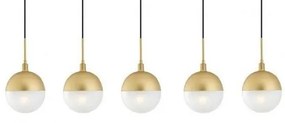 Κρεμαστό Φωτιστικό Οροφής 100-01132-12BR Luma-100-01132-12BR-GOLD-Χρυσό 100-01132-12BR-GOLD