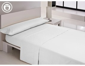 Σετ σεντονια Hosteline IRIS PREMIUM Λευκό Kρεβάτι 180 εκ