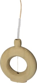 Βάζο ArteLibre Καφέ Κεραμικό 20x4.5x23cm