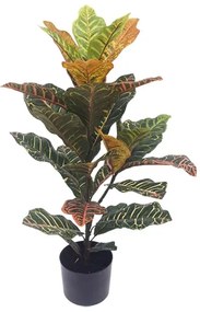 MarHome ΔΕΝΤΡΟ ΚΡΟΤΟΝ REAL TOUCH ΣΕ ΓΛΑΣΤΡΑ - Y75cm 6/ΚΙΒ  04-10101(18817)