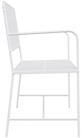 vidaXL Πάγκος  Λευκό Μέταλλο 103.5 x 51.5 x 90 εκ. Ανθεκτικός