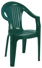 Πολυθρόνα Πλαστική Lola Green 02-0262 56X40X78cm Siesta