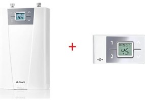 Clage CEX 11-13,5 U &amp; Remote Control Ταχυθερμοσίφωνας 3φασικός κεντρικός με τις συνδέσεις από πάνω  13,5 KW
