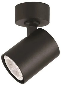 Σποτ Φωτιστικό Οροφής Aλουμίνιο H11 Φ9 Eurolamp 144-60003 Μαύρο