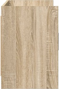 vidaXL Ντουλάπι TV 102 x 33 x 47 εκ Sonoma Δρυς Επεξεργασμένο Ξύλο