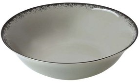 Σαλατιέρα Pearl 07-16432 23cm Grey Estia Large Porcelain