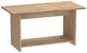 Τραπέζι Kumba  σε oak απόχρωση 80x40x42εκ