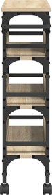 vidaXL Καρότσι Κουζίνας Δρύς Sonoma 53 x 20 x 76 εκ.