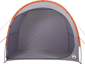 vidaXL Σκηνή Αποθηκευτική Αδιάβροχη Γκρι/Πορτοκαλί