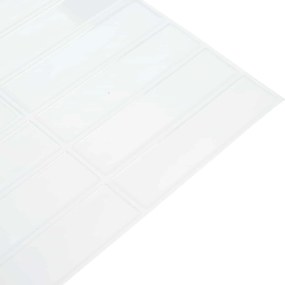 vidaXL Ορθογώνιο Πλακάκι 20 pcs Λευκό 29 x 23 x 0,08 εκ