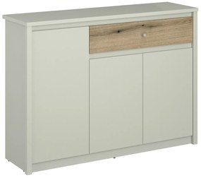Μπουφές Karin Cashmere-Evoke Oak 126x36.5x91cm