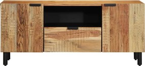 vidaXL Ντουλάπι TV Solid Acacia Wood 105 x 33 x 46 εκ.