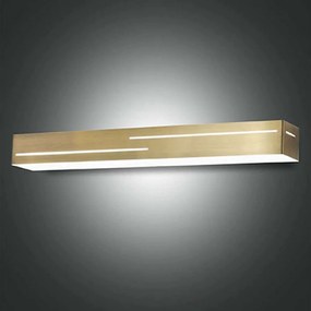 Φωτιστικό Τοίχου 3618-26-119 50,5x7x5cm Led 2260lm 24W Brass Fabas Luce