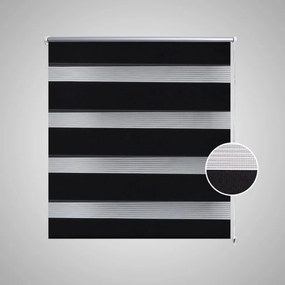Σύστημα Σκίασης Ρόλερ Zebra Μαύρο 40 x 100 εκ. - Μαύρο
