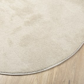 vidaXL Χαλιά Μπεζ 100x200 εκ. Πολυεστέρα Αντιολισθητικό