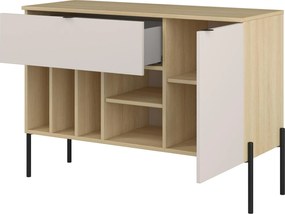 Μπουφές Erona Mini-Φυσικό – Γκρέζ