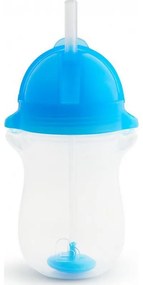 Munchkin Παιδικό Ποτήρι Με Καλαμάκι Tip N Sip 296ml Μπλε 12461