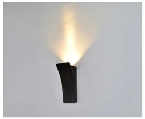Απλίκα Φωτιστικό Τοίχου LED 6W W8,5 CM Αλουμίνιο Luma Lighting-123-01453-17-black-Μαύρο 123-01453-17-black