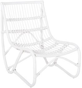 ΠΟΛΥΘΡΟΝΑ GRINN HM9815.03 ΡΑΒΔΟΙ RATTAN ΣΕ ΛΕΥΚΟ 56,5x73,5x79,5Υ εκ.