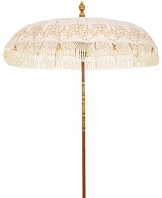 Ομπρέλα Μακραμέ 84846 185x170cm Natural-White