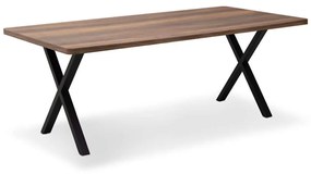 Τραπέζι Jeremy 0212177 200x100x75cm Walnut-Black