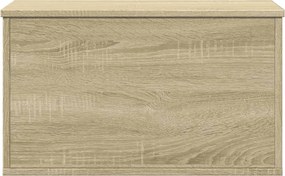 vidaXL Κουτί Αποθήκευσης Sonoma Δρυς 60x35x35 εκ. Επεξεργασμένο Ξύλο