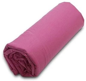 Κατωσέντονο Menta με λάστιχο 9 Fuchsia Μονό (100x200+20)