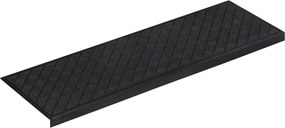 vidaXL Πατάκια Σκάλας 10 τεμ. 25 x 75 εκ. από Καουτσούκ