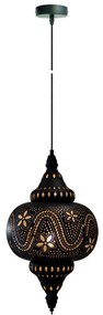 Φωτιστικό Οροφής 30X55 Black VK/03182PE/B VKLed Metal