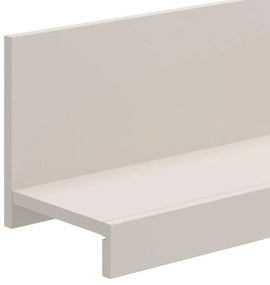 Ράφι Τοίχου WARWICK ZP Χρώμα Cashmere - Cashmere Matt Foil 138x20x24εκ. 138x20x24 εκ.