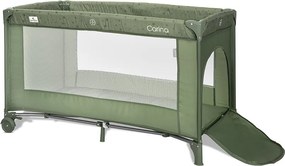 BABY COT CARINA 2 LAYERS OIL GREEN STARS