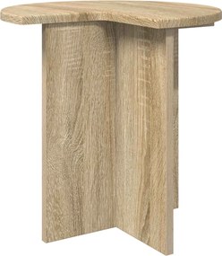 vidaXL Τραπεζάκι Πλευράς 2 τεμ. Sonoma Δρυς Ø 39 x 38 εκ