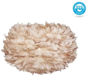 Καπέλο Φωτιστικού 1xE27 Φτερά Χήνας Φ45cm Eos Umage-2066-Καφέ 2066