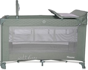 BABY COT NOEMI 2 LAYERS PLUS ICEBERG GREEN STAR