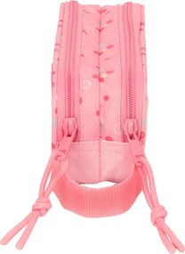 Διπλή Κασετίνα Moos Passion Πολύχρωμο 21 x 8 x 6 cm