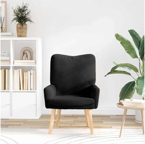 vidaXL Πολυθρόνα Μαύρο 63 x 67 x 94 εκ.