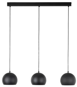 Κρεμαστό Φωτιστικό Οροφής 3xE27 Μαύρο Zoe 10169 TK Lighting -10169-Μαύρο 10169