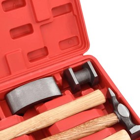 vidaXL Σετ Σφυριά &amp;amp; Κόντρες Φανοποιείων 7 Τεμαχίων