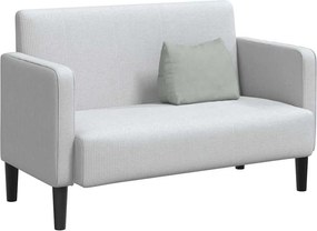 vidaXL Μαξιλάρι Πλάτης Ανοιχτό γκρι 45 x 20 x 35 εκ.
