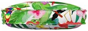 vidaXL Μαξιλάρι παλέτας για πλάτη Floral Πολύχρωμο 70 x 40 x 12 cm