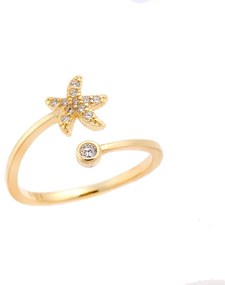 Δαχτυλίδι Chevalier Senza Silver 925 Gold Plated