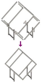 Ράφι για καυσόξυλα Ελαιοπράσινο 60x25x60cm Ατσάλι ψυχρής έλασης - Πράσινο