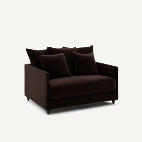 2θέσιος πτυσσόμενος καναπές από βελούδο, Lazare