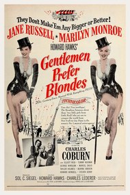 Εικονογράφηση Gentlemen Prefer Blondes / Marilyn Monroe